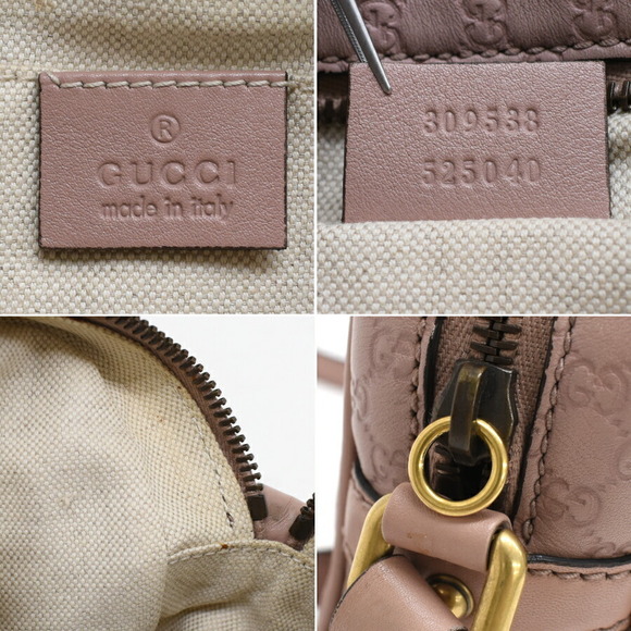 Gucci Shoulder Bag Guccissima Leather Pink - Picture 9 of 9